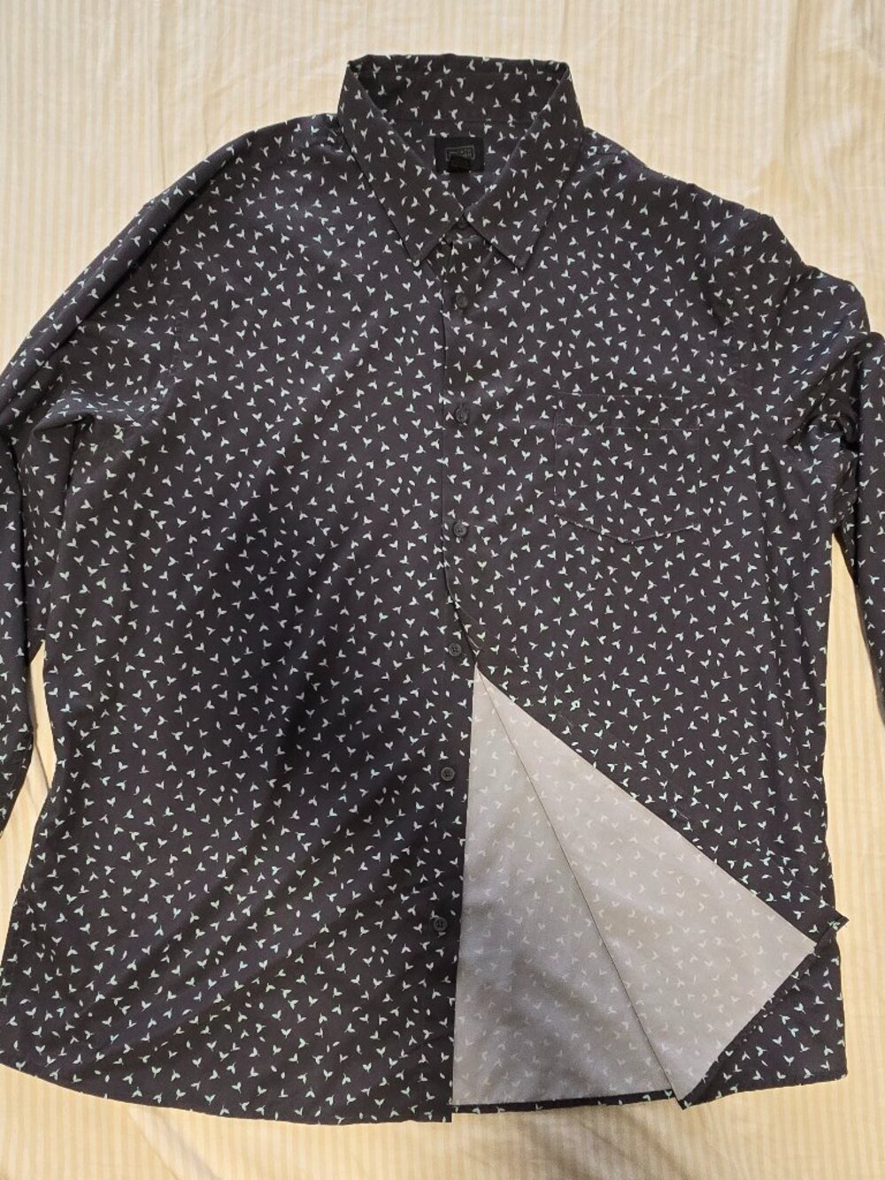 14th & Union Grey Men's Button Down